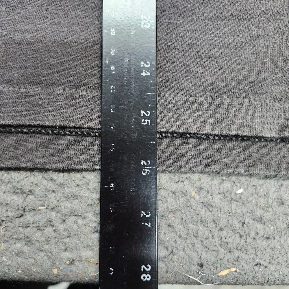 Vintage 3D Emblem Shirt Mens XL Gray Old Bikes Good Whiskey Biker Tee Made USA - Picture 4 of 6